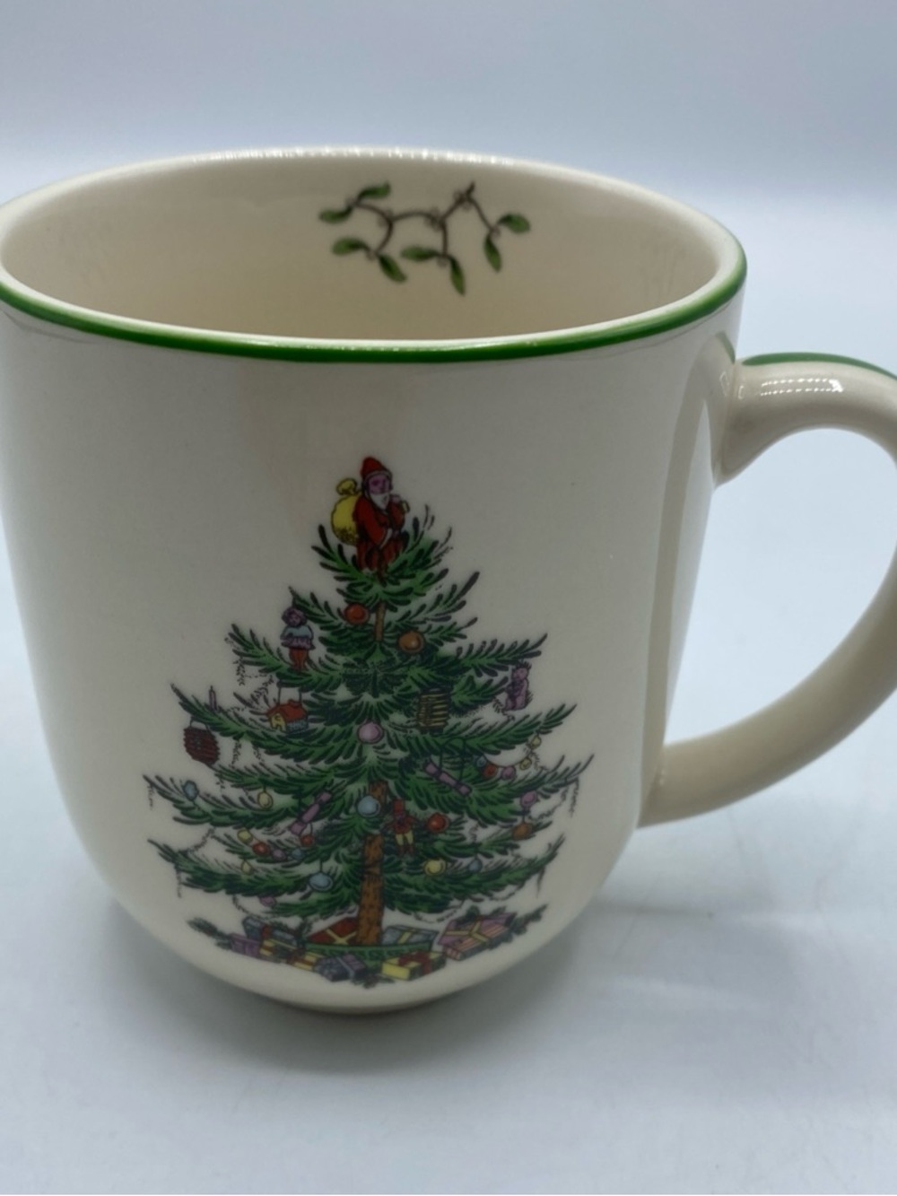Spode Christmas Tree Cafe Mug 14 Oz Ceramic Holiday Coffee Mug Replacement